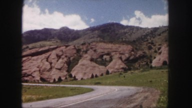 1958: a hilly area is seen with trees and greenery COLORADO