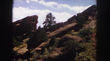 1958: a hilly area is seen with trees and greenery COLORADO
