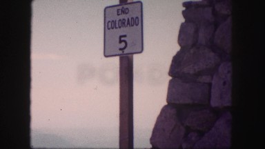 1958: a tourist area is seen COLORADO