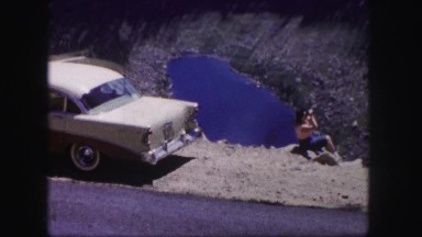 1958: a car is seen COLORADO