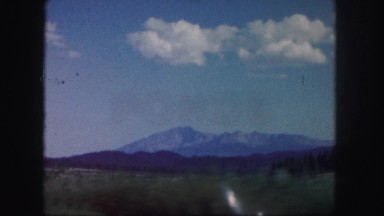 1958: driving through countryside on pretty clear day on road COLORADO