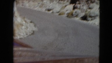 1957: a road trip is seen DEATH VALLEY, CALIFORNIA