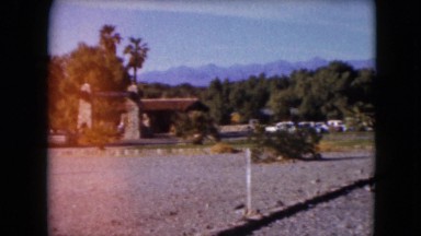 1957: an ancient beautiful historic village. DEATH VALLEY, CALIFORNIA