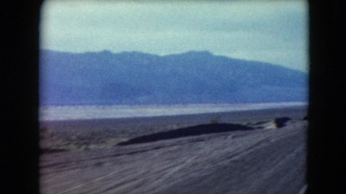 1957: traveling by car DEATH VALLEY, CALIFORNIA