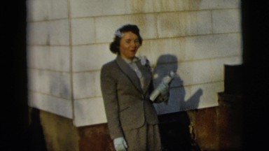 1958: a woman is seen posing NEW YORK CITY