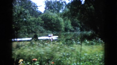 1960: a garden is seen WAUCONDA, ILLINOIS
