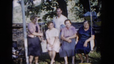 1960: a swing scene is seen WAUCONDA, ILLINOIS