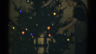 1959: christmas time CATSKILL GAME FARM, NEW YORK