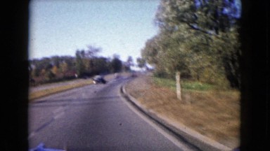 1960: a road trip is seen WAUCONDA, ILLINOIS