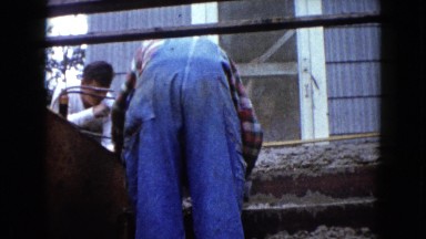 1960: a construction area beside a mud WAUCONDA, ILLINOIS