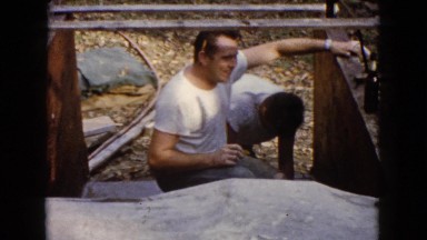 1960: workers completing task WAUCONDA, ILLINOIS