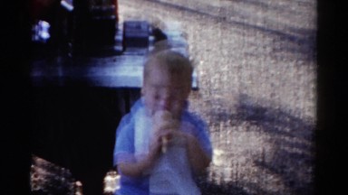 1959: a child is seen CATSKILL GAME FARM, NEW YORK