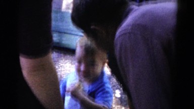 1959: a child is seen CATSKILL GAME FARM, NEW YORK