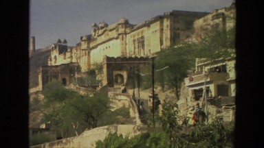1974: a tourist area is seen in india INDIA