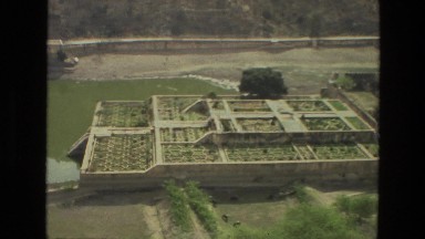1974: a garden is seen INDIA