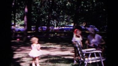 1963: cute kids at the park COLD SPRINGS, NEW YORK
