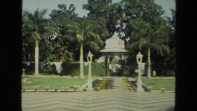 1974: outdoor gardens INDIA