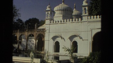 1974: a building is seen which seems like a tourism place INDIA