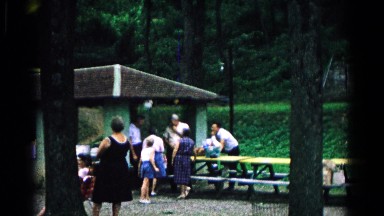 1963: public park family reunion summer meetup picnic COLD SPRINGS, NEW YORK