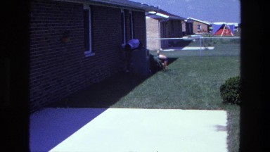 1975: a residential area is seen CALIFORNIA