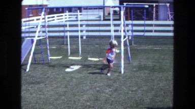 1975: a swing scene is seen CALIFORNIA