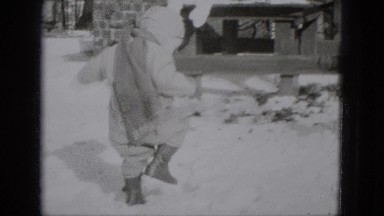 1948: Small Child Ponders the Meaning of Snow and Inquires About Its Nature
