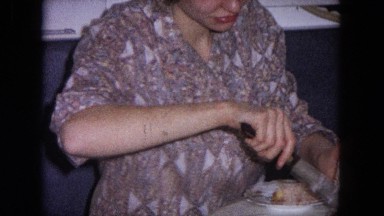 1964: women making the simple dish for the lunch time for the family. EVANSTON