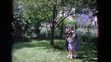 1964: a family is seen outdoors and enjoying EVANSTON, ILLINOIS