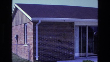 1975: a residential area is seen CALIFORNIA