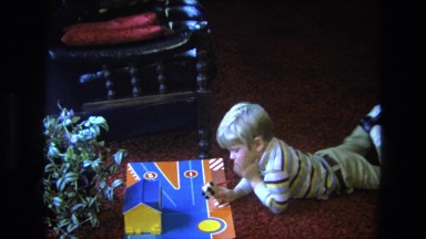 1975: boys favorite to play with excitement in his face CALIFORNIA