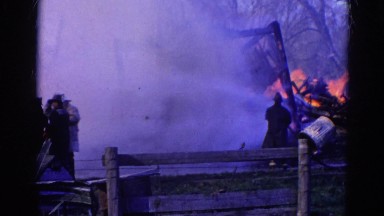 1968: putting out a house fire WAUCONDA, ILLINOIS