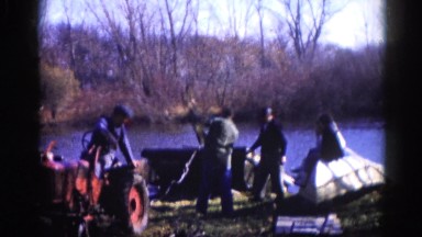 1962: a outdoor scene of a water area is seen CHICAGOLAND AREA
