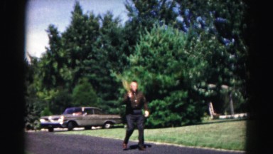 1962: a man is seen playing HAGERSTOWN, MARYLAND