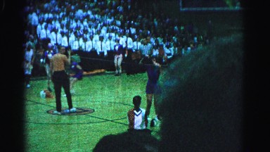 1962: a basketball game is seen HAGERSTOWN, MARYLAND