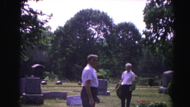 1962: a cemetery area is seen HAGERSTOWN, MARYLAND