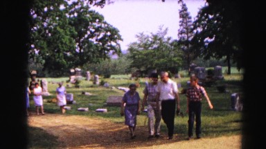 1962: a park scene is seen with beautiful flowers and grass area HAGERSTOWN