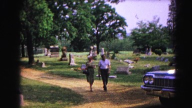 1962: a old couple is seen HAGERSTOWN, MARYLAND
