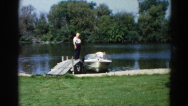 1962: a boat is seen CHICAGOLAND AREA