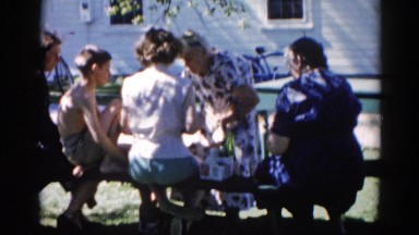 1962: women are seen in beautiful dresses CHICAGOLAND AREA