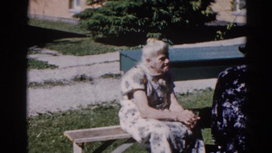 1962: a old couple is seen CHICAGOLAND AREA