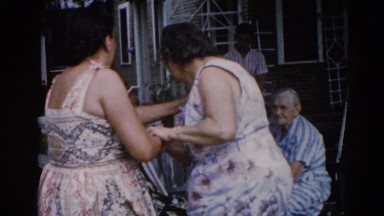 1962: women are seen in beautiful dresses CHICAGOLAND AREA