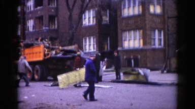 1962: a residential area is seen CHICAGOLAND AREA