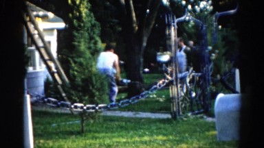 1962: a residential area is seen CHICAGOLAND AREA