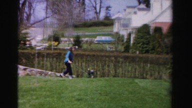 1956: a garden is seen MADISON, WISCONSIN