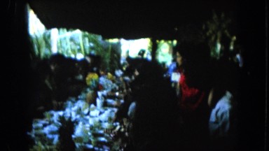 1964: an indoor feast is in place HAWAII