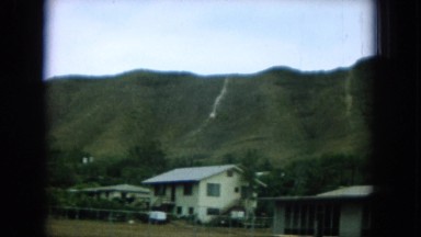 1964: a mountain scenery is seen with lush greenery HAWAII