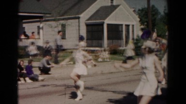 1966: Marching Band Parade in Hagerstown, Maryland