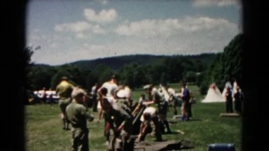 1966: A Scout Picnic Scene in Hagerstown, Maryland