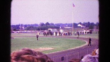 1966: an athletic scene is seen HAGERSTOWN, MARYLAND