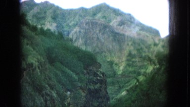1964: a scenic view while driving in the countryside somewhere HAWAII